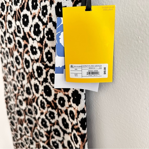 Diane von Furstenberg Black and White Floral Dress - Picture 3 of 4